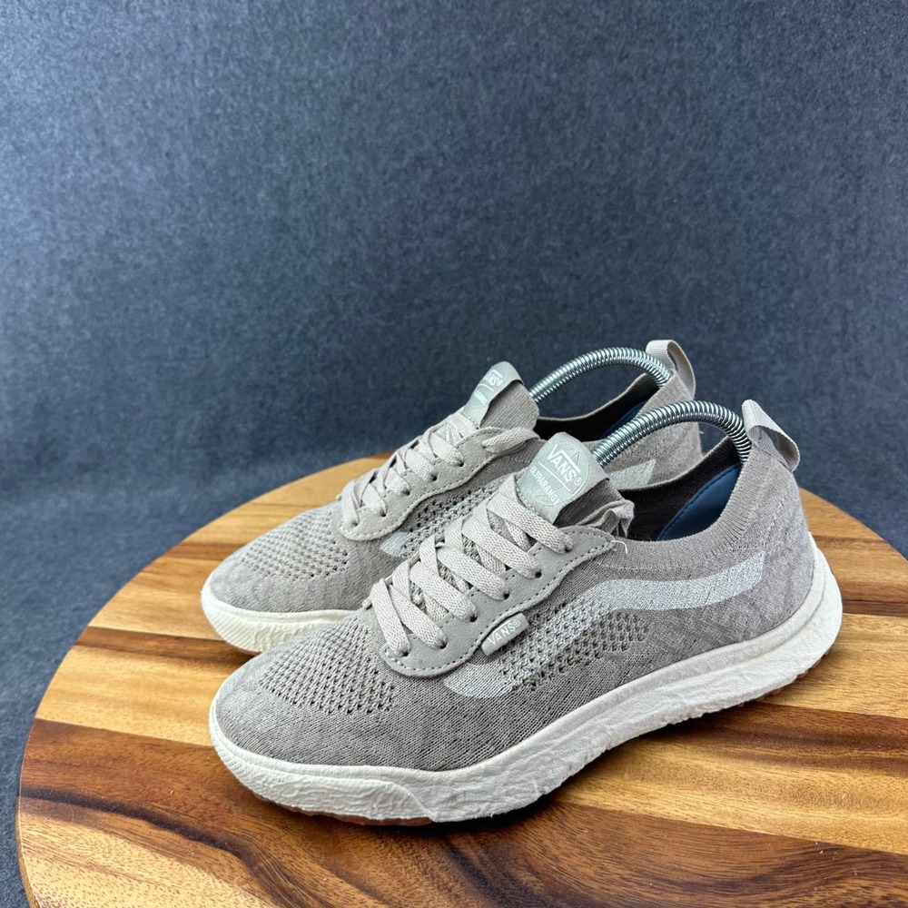 Vans UltraRange VR3 Sneakers Chinchilla Beige Gray Knit Womens 9 Mens 7.5 - Picture 5 of 11